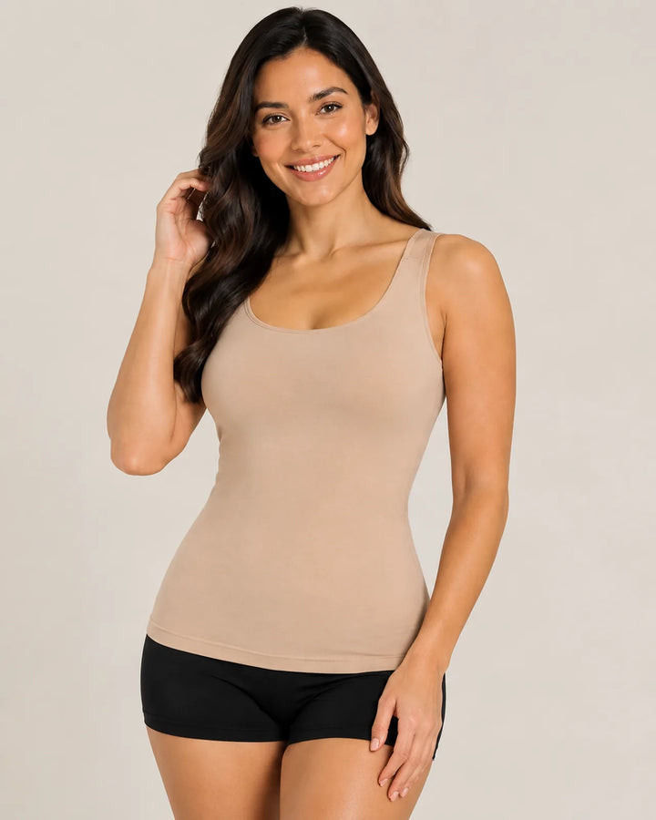 Camisilla Moldeadora Ajuste Perfecto - Beige