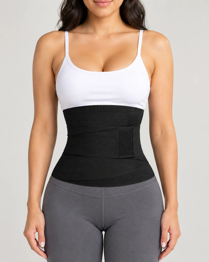 Cinturilla Espiral Ajustable - Negro