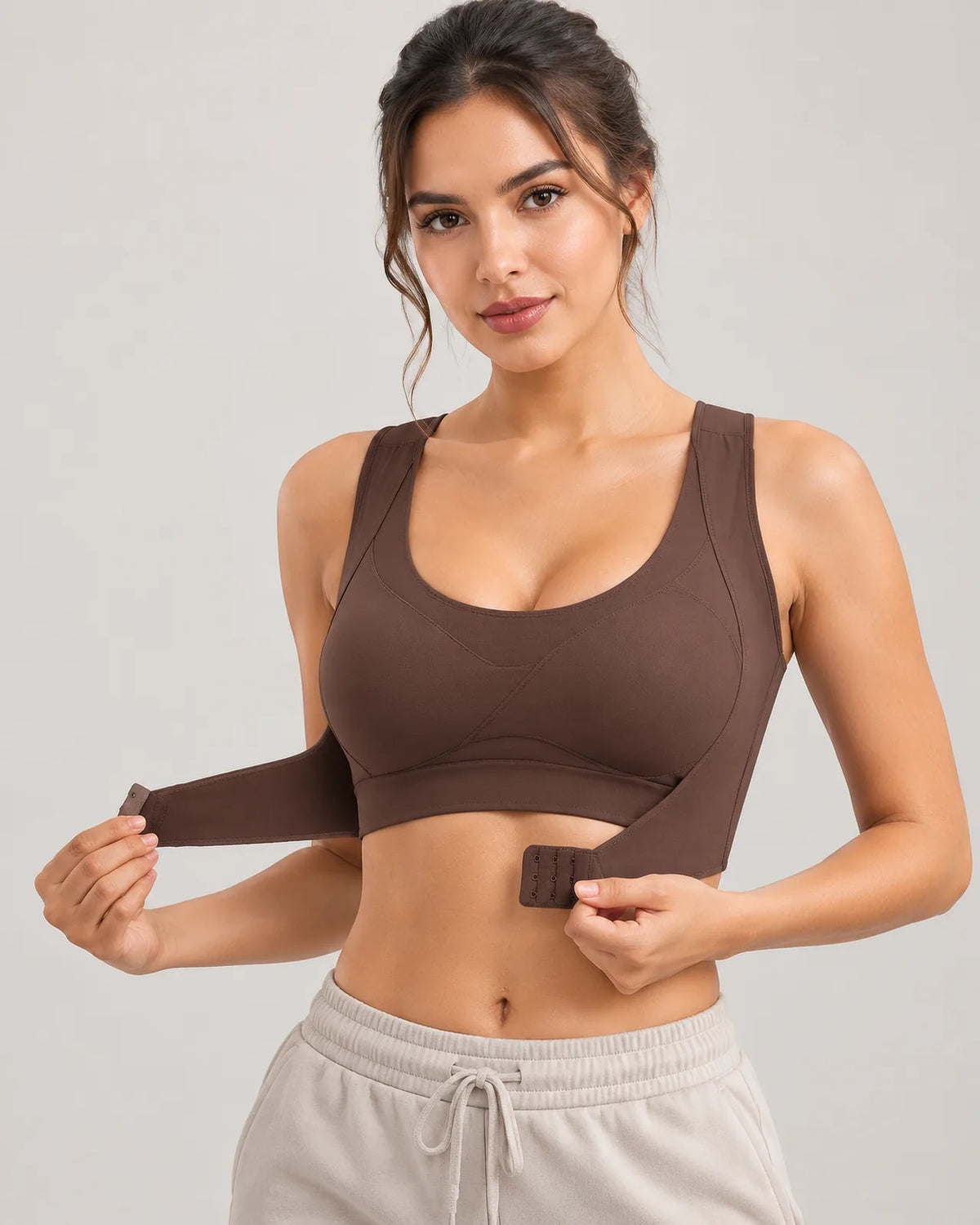 Top Corrector de Postura 2 en 1 - Cocoa